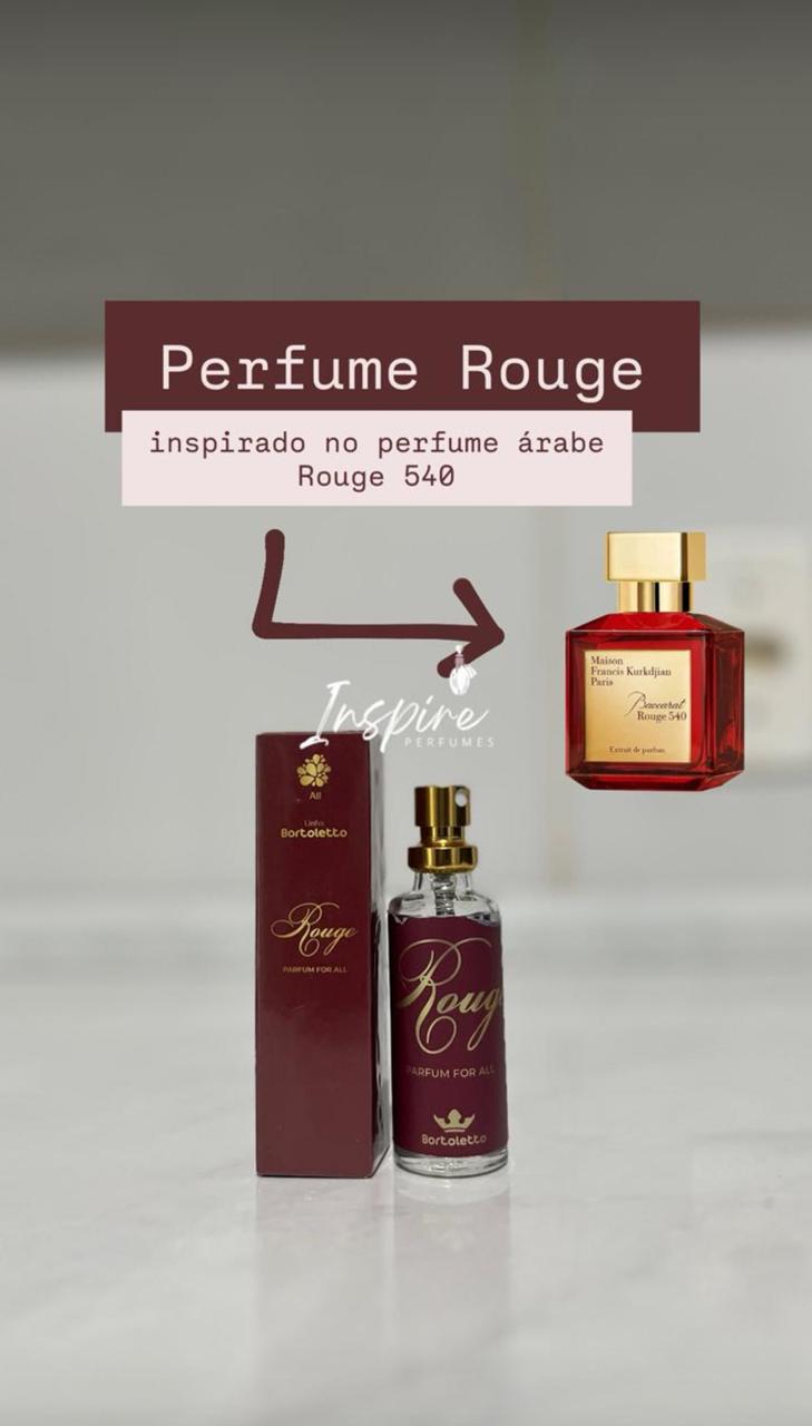 Rouge Bortoletto - perfume de bolso luxo para revenda no carro